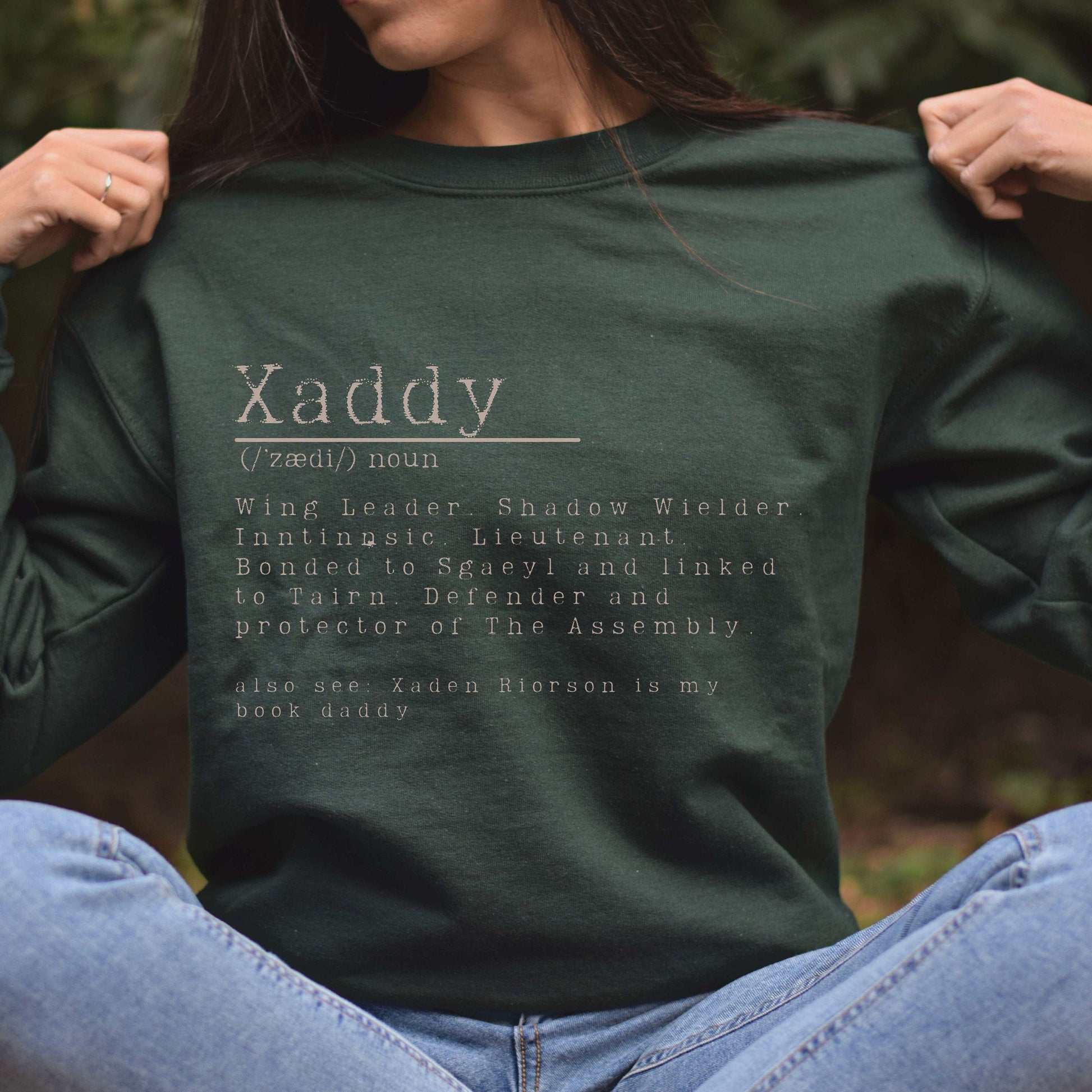 Xaddy, Xaddy Shirt, Xaddy Sweater, Xaden Riorson, Xaden Fourth Wing Shirt, Fourth Wing Merch, Iron Flame Sweatshirt, Rebecca Yarros Apparel