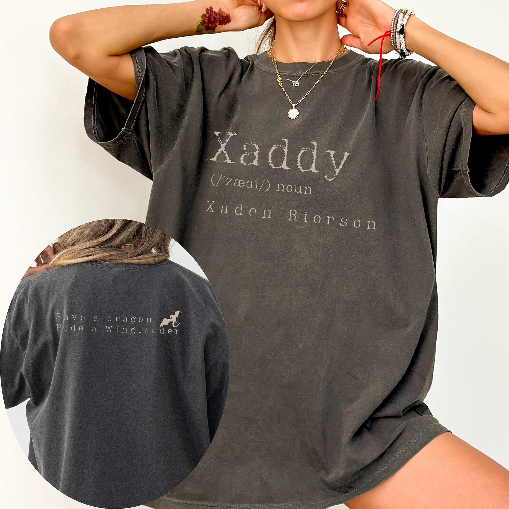 Xaddy, Xaddy Shirt, Xaden Riorson, Xaden Fourth Wing Shirt, Fourth Wing Merch, Iron Flame Sweatshirt, Rebecca Yarros Apparel