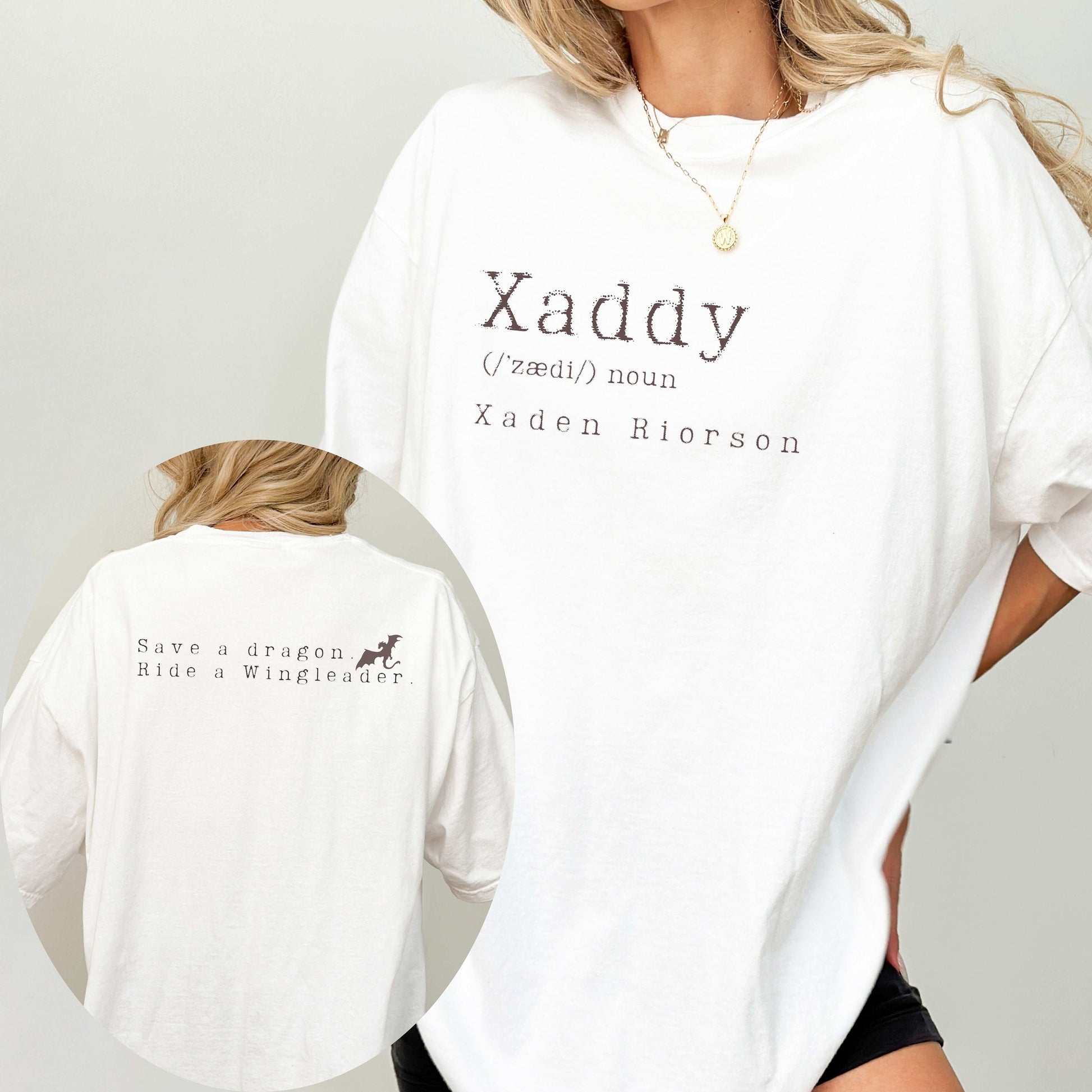 Xaddy, Xaddy Shirt, Xaden Riorson, Xaden Fourth Wing Shirt, Fourth Wing Merch, Iron Flame Sweatshirt, Rebecca Yarros Apparel