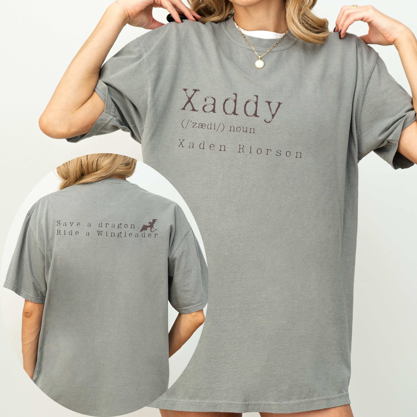 Xaddy, Xaddy Shirt, Xaden Riorson, Xaden Fourth Wing Shirt, Fourth Wing Merch, Iron Flame Sweatshirt, Rebecca Yarros Apparel