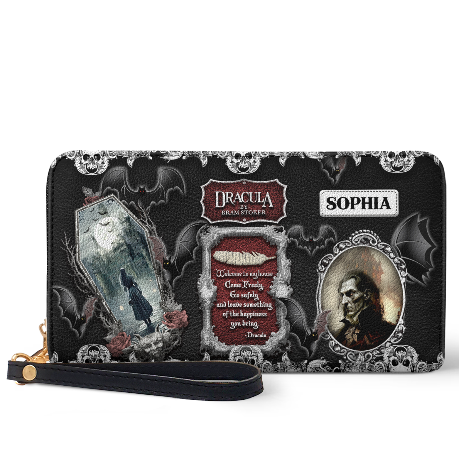 Libro Horror Dracula Bram Stoker HHRZ15083002MW Wallet