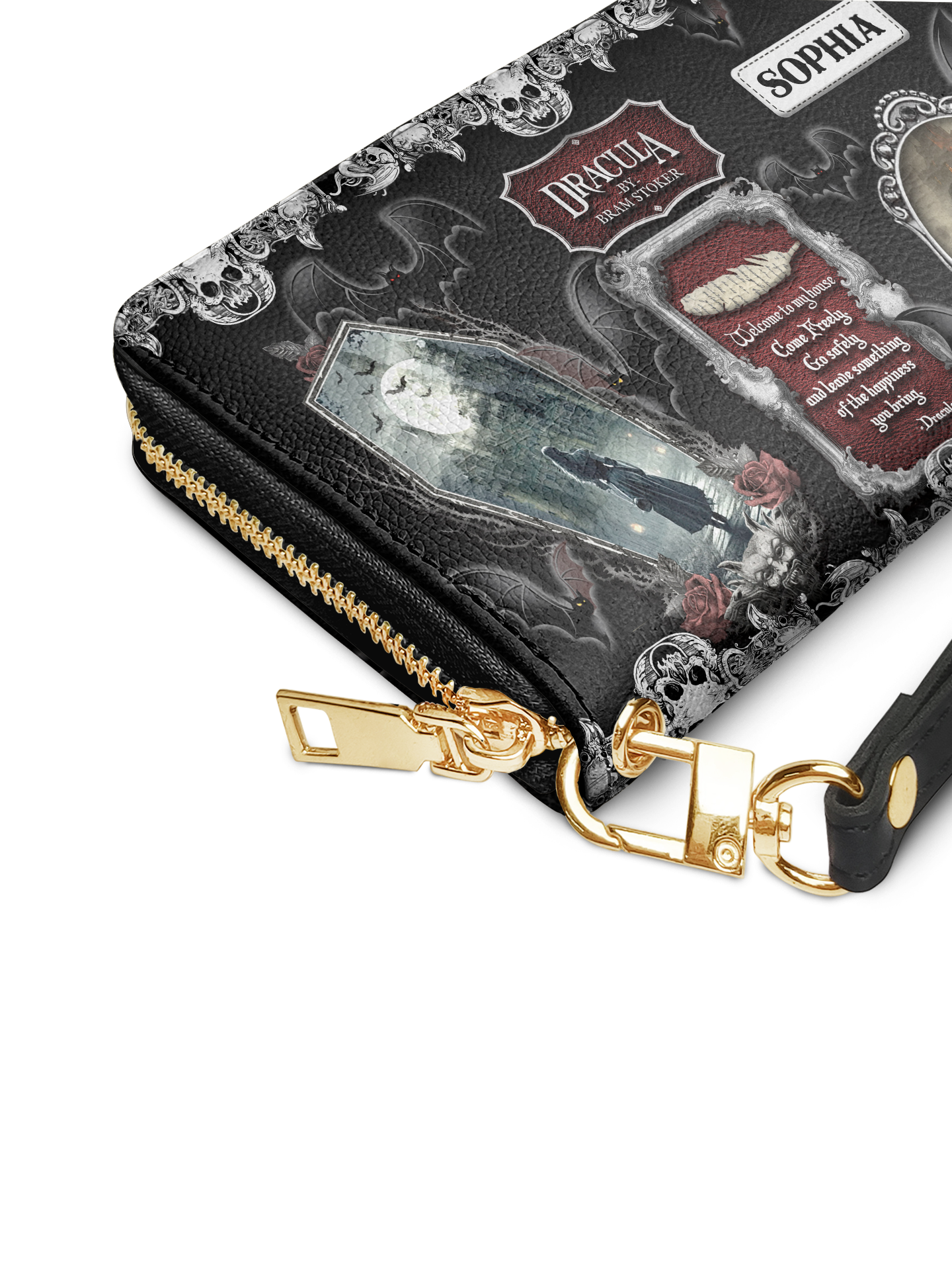 Libro Horror Dracula Bram Stoker HHRZ15083002MW Wallet