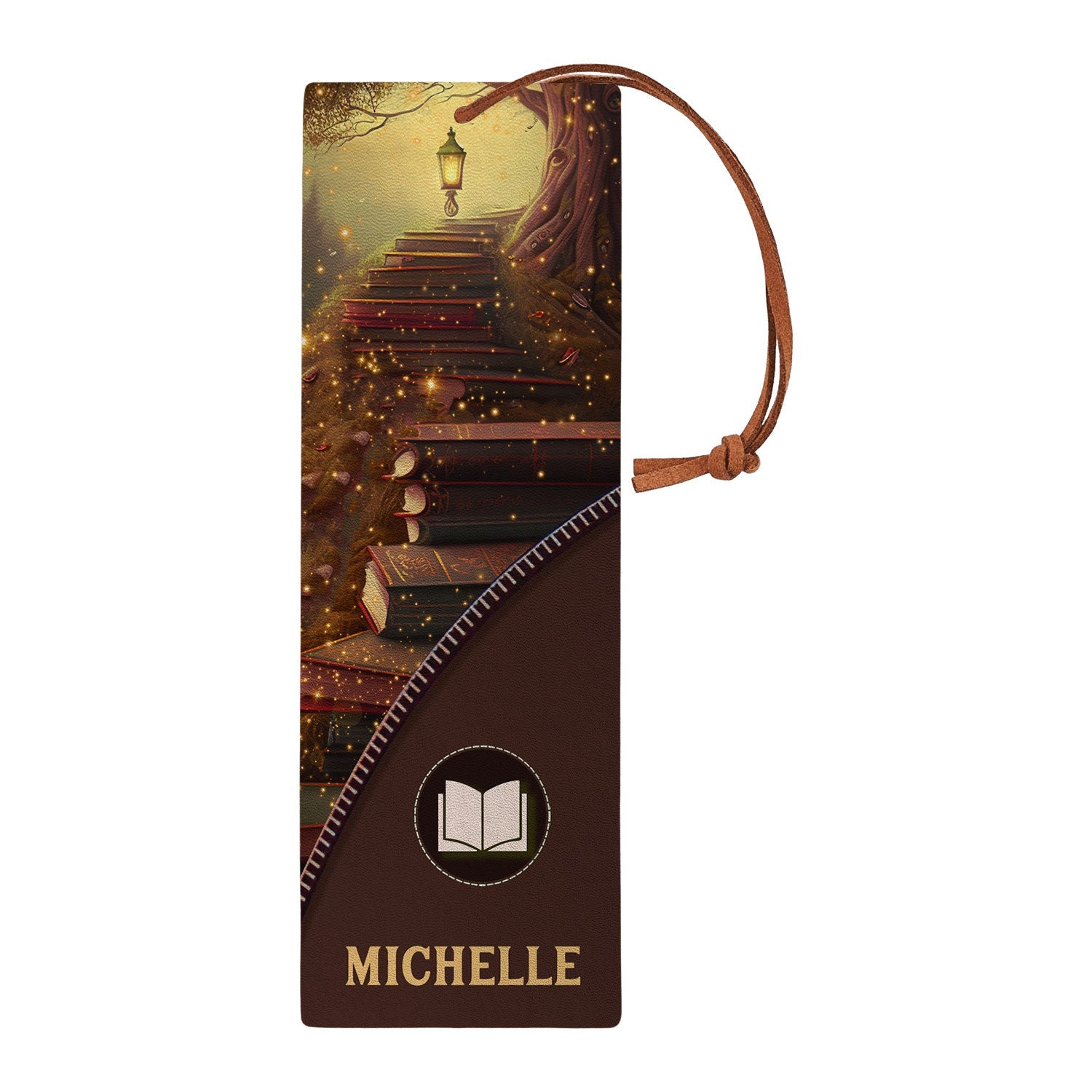 Reading Takes You On The Greatest Adventure HHRZ28117177JY Leather Bookmark