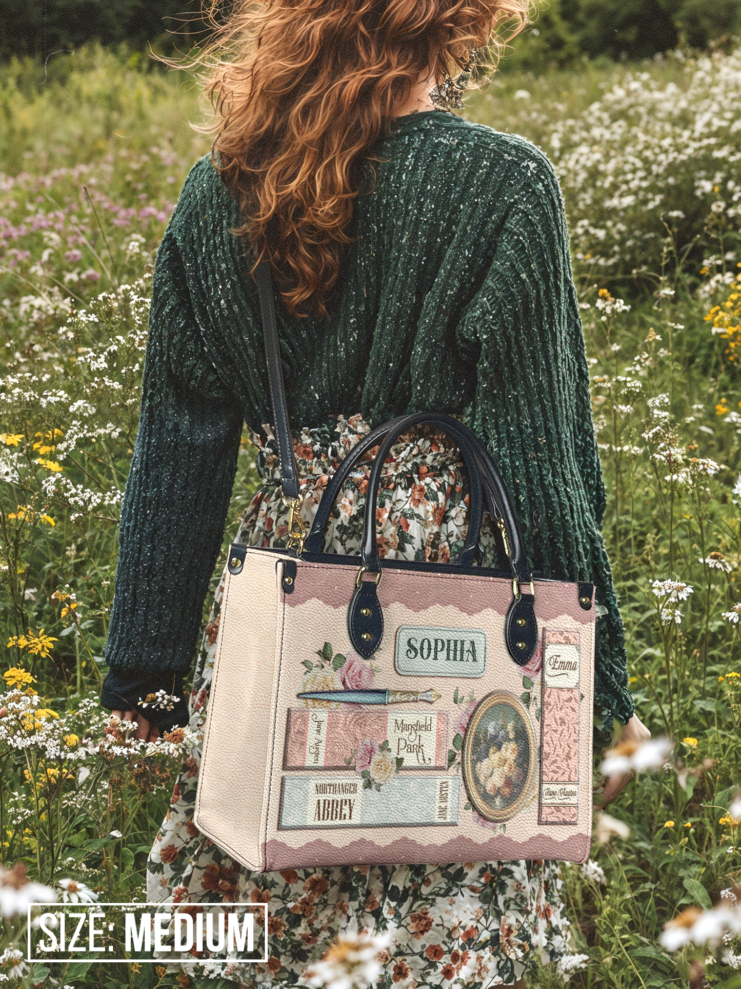 Vintage Libro Jane Austen TTAY0301002A Leather Bag