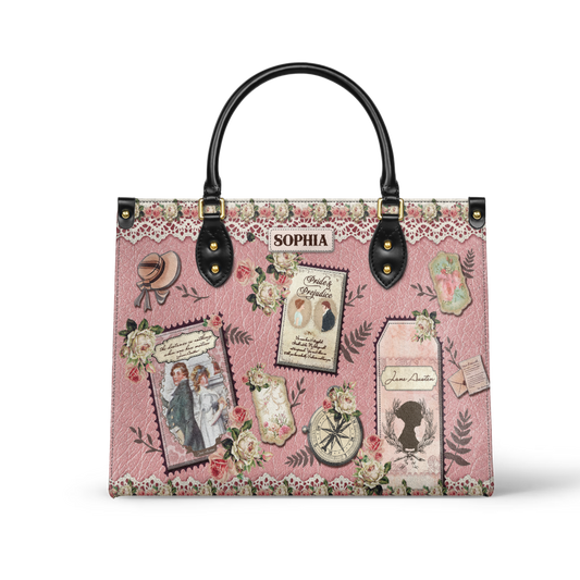 Libro Jane Austen Pride And Prejudice TTLZ2712001Y Leather Bag